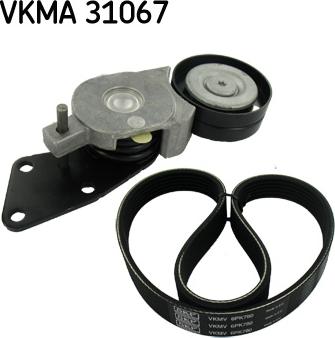 SKF VKMA 31067 - Поликлиновый ременный комплект www.parts5.com