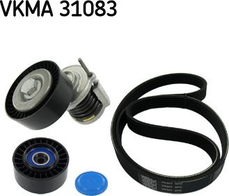 SKF VKMA 31083 - Поликлиновый ременный комплект www.parts5.com