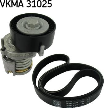 SKF VKMA 31025 - Komplet klinastog rebrastog remena www.parts5.com