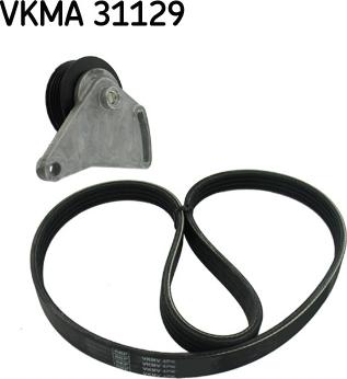 SKF VKMA 31129 - Поликлиновый ременный комплект www.parts5.com