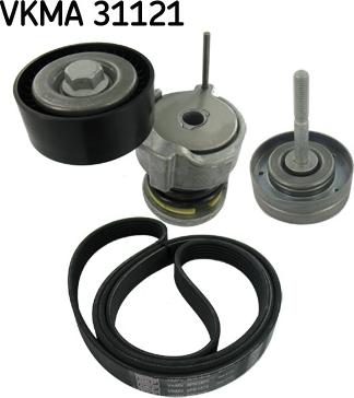 SKF VKMA 31121 - Keilrippenriemensatz www.parts5.com