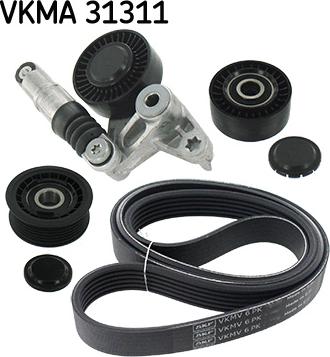 SKF VKMA 31311 - Juego de correas trapeciales poli V www.parts5.com