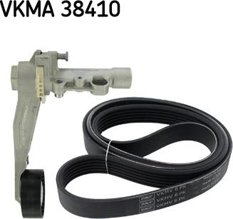 SKF VKMA 38410 - V-Ribbed Belt Set parts5.com