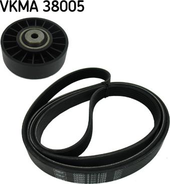 SKF VKMA 38005 - Sada žebrovaných klínových řemenů www.parts5.com