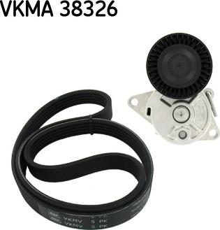 SKF VKMA 38326 - Ozubený klinový remeň - Sada www.parts5.com