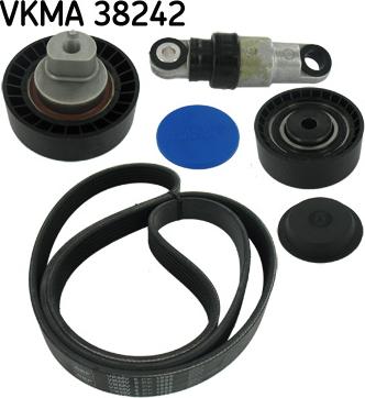 SKF VKMA 38242 - Sada žebrovaných klínových řemenů www.parts5.com