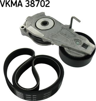 SKF VKMA 38702 - V-Ribbed Belt Set www.parts5.com