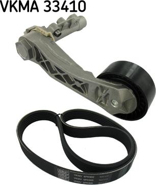 SKF VKMA 33410 - V-Ribbed Belt Set parts5.com