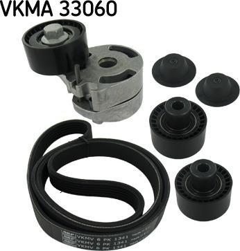 SKF VKMA 33060 - Поликлиновый ременный комплект www.parts5.com