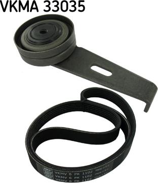 SKF VKMA 33035 - Keilrippenriemensatz www.parts5.com