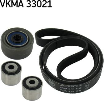 SKF VKMA 33021 - Komplet rebrastega jermena www.parts5.com