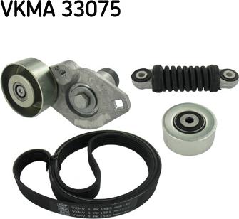 SKF VKMA 33075 - Juego de correas trapeciales poli V www.parts5.com