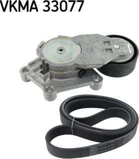 SKF VKMA 33077 - V-Ribbed Belt Set www.parts5.com