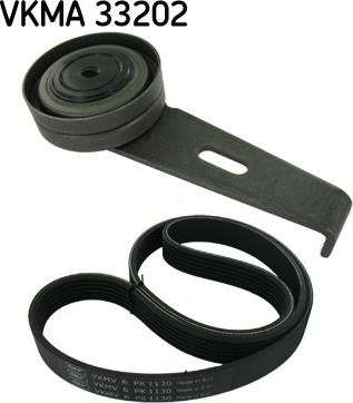 SKF VKMA 33202 - Σετ ιμάντων poly-V www.parts5.com