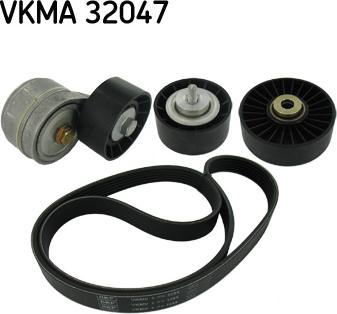 SKF VKMA 32047 - Поликлиновый ременный комплект www.parts5.com