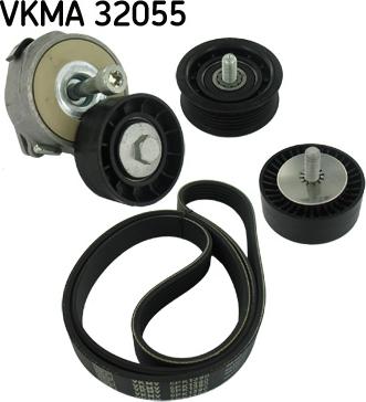 SKF VKMA 32055 - Sada žebrovaných klínových řemenů www.parts5.com