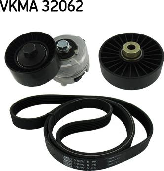 SKF VKMA 32062 - Set curea transmisie cu caneluri www.parts5.com