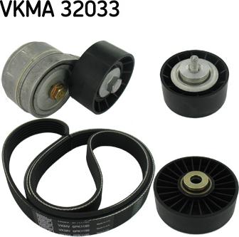 SKF VKMA 32033 - V-Ribbed Belt Set www.parts5.com