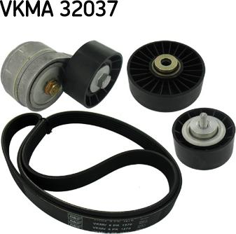 SKF VKMA 32037 - Поликлиновый ременный комплект www.parts5.com