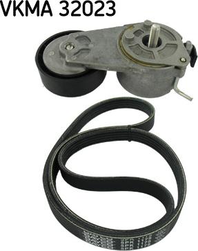 SKF VKMA 32023 - Set curea transmisie cu caneluri www.parts5.com