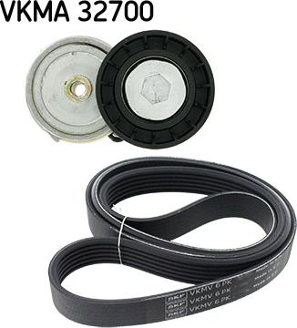 SKF VKMA 32700 - V-Ribbed Belt Set parts5.com