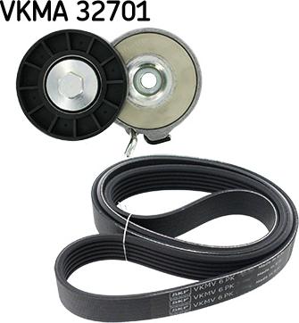 SKF VKMA 32701 - Поликлиновый ременный комплект www.parts5.com