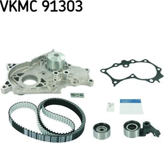 SKF VKMC 91303 - Set pompa apa + curea dintata www.parts5.com