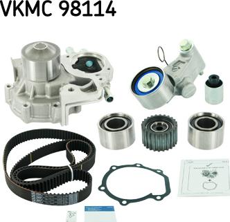 SKF VKMC 98114 - Pompe à eau + kit de courroie de distribution www.parts5.com