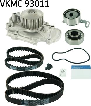 SKF VKMC 93011 - Bomba de agua + kit correa distribución www.parts5.com