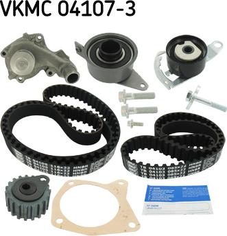 SKF VKMC 04107-3 - Water Pump & Timing Belt Set parts5.com