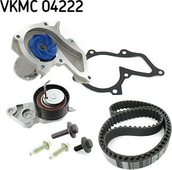 SKF VKMC 04222 - Water Pump & Timing Belt Set www.parts5.com