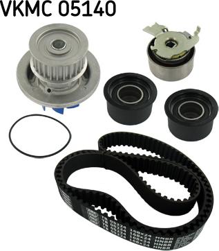 SKF VKMC 05140 - Vízpumpa + fogasszíj készlet www.parts5.com