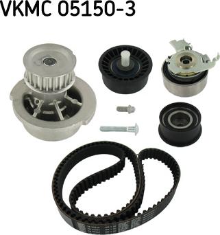 SKF VKMC 05150-3 - Water Pump & Timing Belt Set www.parts5.com