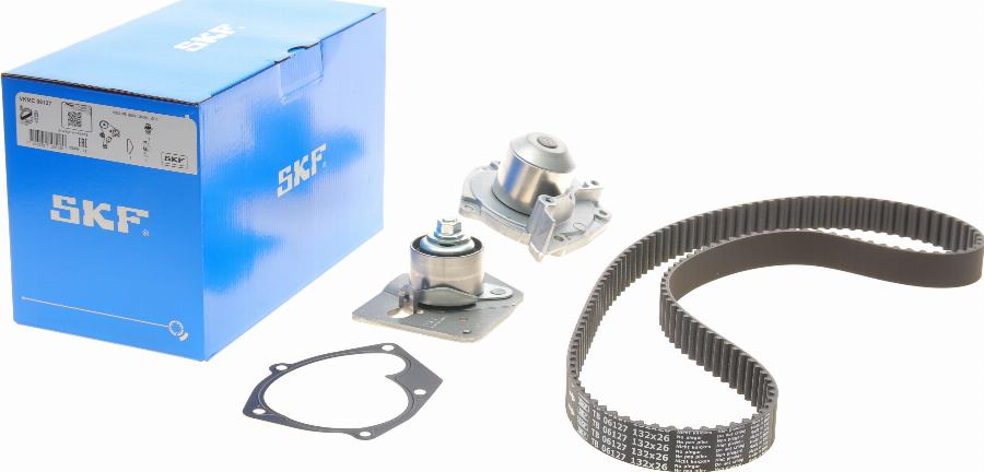 SKF VKMC 06127 - Pompa wodna + zestaw paska rozrządu www.parts5.com