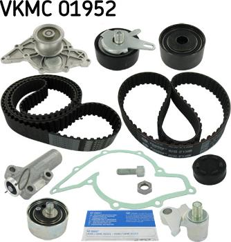 SKF VKMC 01952 - Wasserpumpe + Zahnriemensatz www.parts5.com