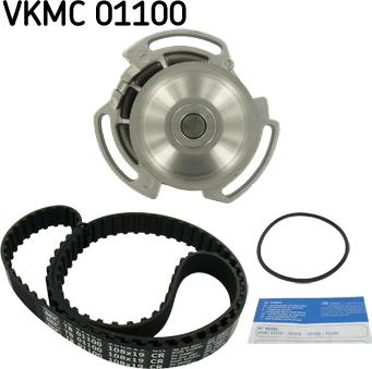 SKF VKMC 01100 - Water Pump & Timing Belt Set www.parts5.com