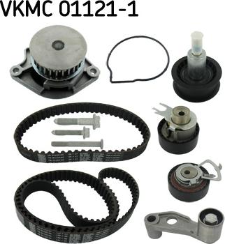 SKF VKMC 01121-1 - Pompe à eau + kit de courroie de distribution www.parts5.com