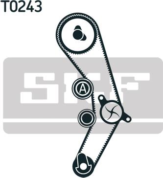 SKF VKMC 01170-2 - Vesipumppu + jakohihnasarja www.parts5.com