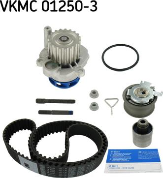 SKF VKMC 01250-3 - Αντλία νερού + σετ οδοντωτού ιμάντα www.parts5.com