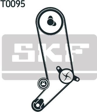 SKF VKMC 01253 - Vodné čerpadlo + sada ozubeného remeňa www.parts5.com