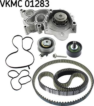 SKF VKMC 01283 - Bomba de agua + kit correa distribución www.parts5.com