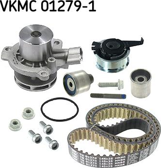 SKF VKMC 01279-1 - Αντλία νερού + σετ οδοντωτού ιμάντα www.parts5.com