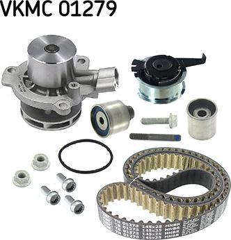 SKF VKMC 01279 - Водяной насос + комплект зубчатого ремня www.parts5.com