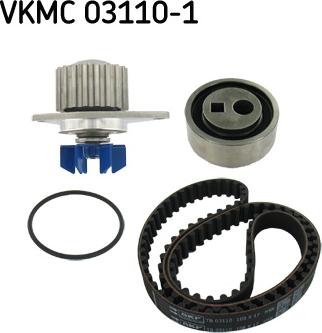 SKF VKMC 03110-1 - Bomba de agua + kit correa distribución www.parts5.com