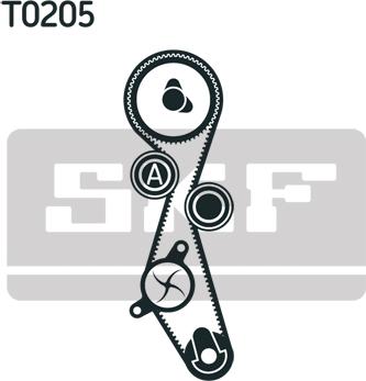 SKF VKMC 03305 - Water Pump & Timing Belt Set www.parts5.com