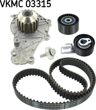 SKF VKMC 03315 - Водяной насос + комплект зубчатого ремня www.parts5.com