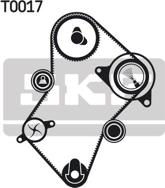 SKF VKMC 03241-2 - Wasserpumpe + Zahnriemensatz www.parts5.com