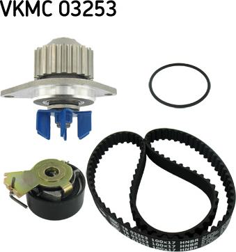 SKF VKMC 03253 - Водяной насос + комплект зубчатого ремня www.parts5.com