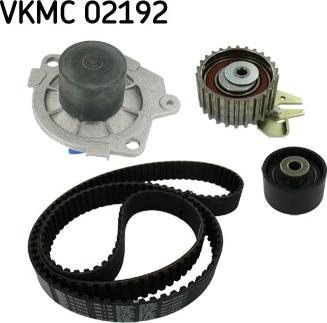 SKF VKMC 02192 - Set pompa apa + curea dintata www.parts5.com