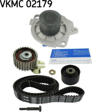 SKF VKMC 02179 - Bomba de agua + kit correa distribución www.parts5.com